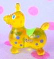 Miniature Rody Horse (SMALL) : Clear Green / Lilac Spots (2004)