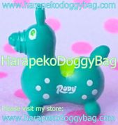 Miniature Rody Horse (SMALL) : Forest Green / White Spots (2004)