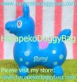 Miniature Rody Horse (MEDIUM) : Sea Blue / Blue Spots (2004)