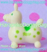 Miniature Rody Horse (SMALL) : White / Green Spots (2004)