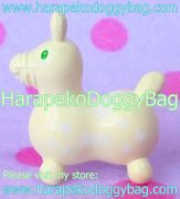 Miniature Rody Horse (SMALL) : White / White Spots (2004)