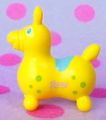 Miniature Rody Horse (SMALL) : Yellow / Light Green Spots (2004)