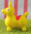 Miniature Rody Horse (SMALL) : Yellow / Orange (2004)