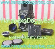 Kaiyodo Miniature Toys : Time Slip Glico Series 4 : Miniature Black Rolleiflex Camera (2003)