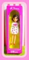 Takara Miniature Toys : Tiny Toy Shop (2004) - Miniature Retro Japanese Licca Chan Doll 1967 Version Remake