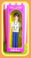 Takara Miniature Toys : Tiny Toy Shop (2004) - Miniature Retro Japanese Wataru Kun Doll 1968 Version Remake