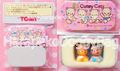Tomy 1998 : Cutey Cats : Miniature Cat Figures & Pencil Case - Set C Tomy 1998 : Cutey Cats : Miniature Cat Figures & Pencil Case - Set C