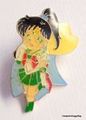 Kanebo Foods Promo Item : Sailor Moon Super S : Miracle Pin - Makoto Kino (NEAR GOOD CONDITION)