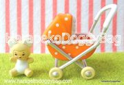 Megahouse Baby Collection #3 - Miniature Baby Pram / Stroller (WRINKLED PACKAGING)  