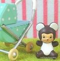 Megahouse Baby Collection #4 - Miniature Baby Pram / Stroller (WRINKLED PACKAGING)