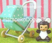 Megahouse Baby Collection #4 - Miniature Baby Pram / Stroller (WRINKLED PACKAGING)