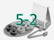 Megahouse Donut Shop #5-2 - Miniature Heart-Shaped Doughnuts 