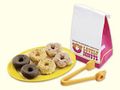 Megahouse Miniatures : Fried Donut Shop (2006) #5 - Miniature Doughnuts 