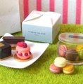 Megahouse Miniatures : Pierre Herme Mini Collection (2007) #1 - Miniature Macarons & Cake Set