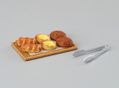 Megahouse Miniatures : Freshly Baked Bread (2005) #4 - Miniature Lunch Bread Set (MISSING PIECES)