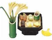 Megahouse Miniatures : Ohanashi Hyakka - Traditional Japanese Sweets (2008) #3 - Miniature Tsukimi Wagashi Sweets