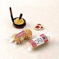 Megahouse Miniatures : Temptations of the Ennichi Fair (2004) #7- Miniature Enticing Japanese Karumeyaki & Sauce Senbei