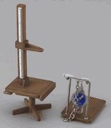 Megahouse Miniatures : School Memories 2 : The Enthusiastic New Student Edition (2003) #4 - Miniature School Sitting Height Meter and Back-Dynamometer