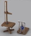 Megahouse Miniatures : School Memories 2 : The Enthusiastic New Student Edition (2003) #4 - Miniature School Sitting Height Meter and Back-Dynamometer