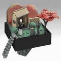 Megahouse Miniatures : Traditional Japanese Garden Walk - Palm-Sized Diorama (2004) #1-2 - Miniature Autumn Garden  