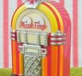 Megahouse Miniatures : Bar Time (2005) #1 - Miniature Retro Jukebox Record Machine