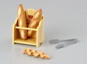 Megahouse Miniatures : Freshly Baked Bread (2005) #1 - Miniature French Bread Baguette Set