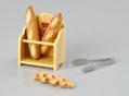 Megahouse Miniatures : Freshly Baked Bread (2005) #1 - Miniature French Bread Baguette Set
