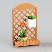 Megahouse Miniatures : Gardening Mate Zakka Garden (2004) #2 - Miniature Flower Garden Rack Set (RESERVED FOR CUSTOMER 2)