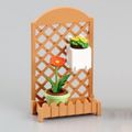Megahouse Miniatures : Gardening Mate Zakka Garden (2004) #2 - Miniature Flower Garden Rack Set (RESERVED FOR CUSTOMER 2)