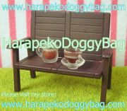 Megahouse Miniatures : Gardening Mate Zakka Garden (2004) #4 - Miniature Bench Set