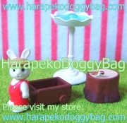 Megahouse Miniatures : Gardening Mate Zakka Garden (2004) #8 - Miniature Bird Bath Set