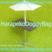 Megahouse Miniatures : Little Cafe - Open Cafe (2004) #3 - Miniature Outdoor Bistro Bar Standing Table