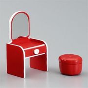 Megahouse Miniatures : Retro Style My Room Collection (2004) #10 - Miniature Retro Bedroom Dresser