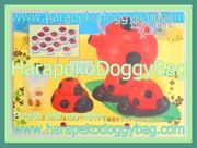 Megahouse Miniatures : Tea Sets Born From the Forest (2008) #3 - Miniature Ladybug Tea Set