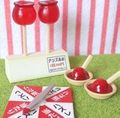 Megahouse Miniatures : Temptations of the Ennichi Fair (2004) #5-1 - Miniature Enticing Candy Apples