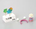 Megahouse Miniatures : Temptations of the Ennichi Fair Part 2 (2005) #9 - Miniature Enticing Popcorn & Candy
