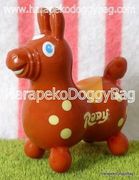 Miniature Rody Horse (M) : Brown / Light Yellow Spots 