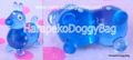 Miniature Rody Horse (S) : Clear Blue / Blue Spots Miniature Rody Horse (S) : Clear Blue / Blue Spots