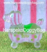 Miniature Rody Horse (S) : Clear / Green Spots 