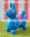 Miniature Rody Horse (S) : Marine Blue / Blue Spots  