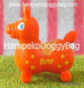 Miniature Rody Horse (S) : Orange / Light Orange Spots 
