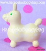 Miniature Rody Horse (S) : White / White Spots 