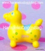 Miniature Rody Horse (S) : Yellow / Light Green Spots 