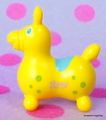Miniature Rody Horse (S) : Yellow / Light Green Spots 