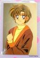 Movic Laminated Card : Sailor Moon R : Ami Mizuno / Brown (GOOD CONDITION)