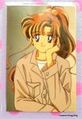 Movic Laminated Card : Sailor Moon R : Makoto Kino / Brown (GOOD CONDITION)