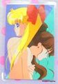 Movic Laminated Card : Sailor Moon R : Minako / Makoto / Au Naturel (NEAR GOOD CONDITION)