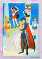 Movic Laminated Card : Sailor Moon R : Princess Serenity / Prince Endymion (NEAR GOOD CONDITION) 