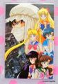 Movic Laminated Card : Sailor Moon R : Sailor Team / Moonlight Knight (GOOD CONDITION)