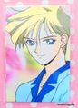 Movic Laminated Card : Sailor Moon S : Haruka Tenou / Suit (NEAR GOOD CONDITION)